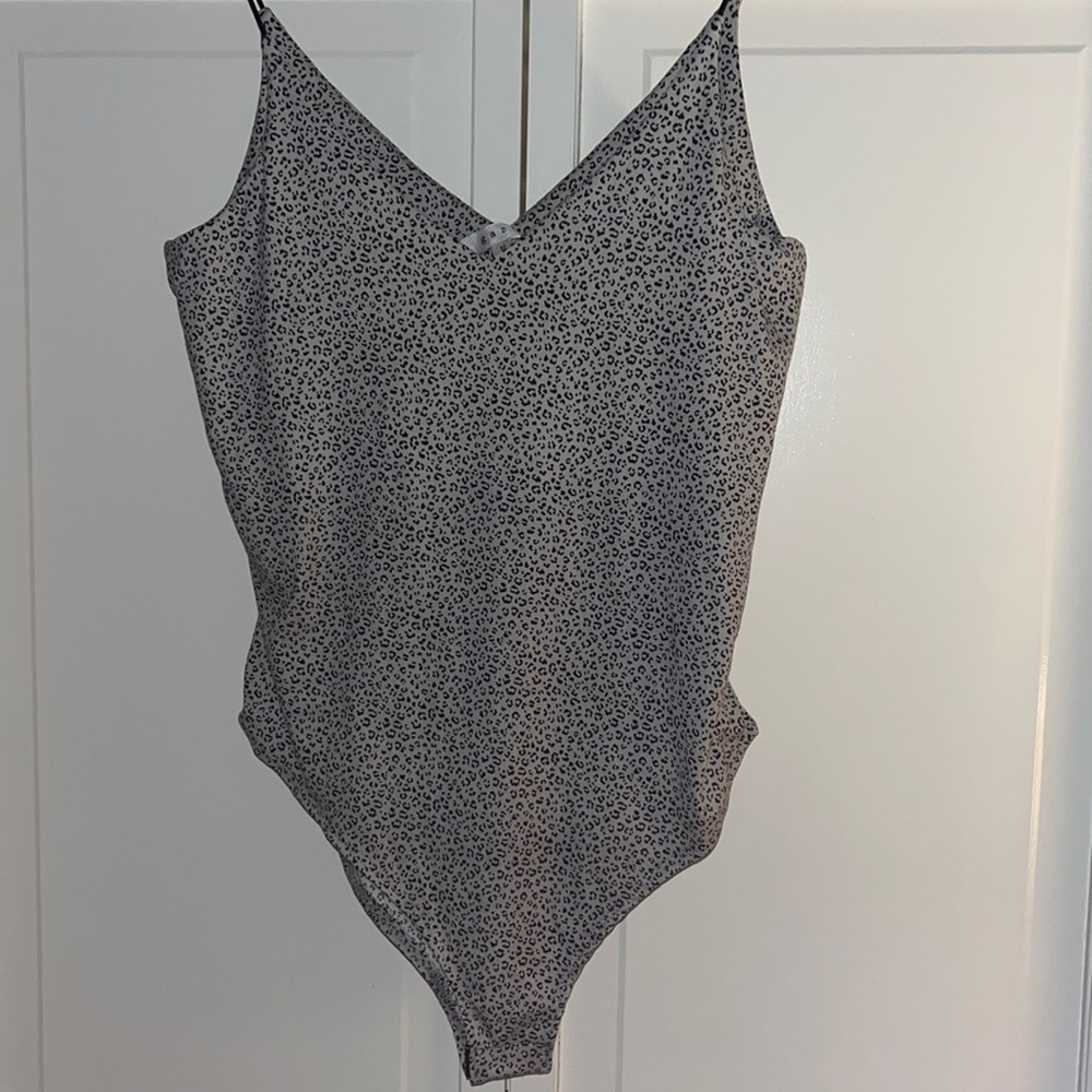 Cheetah print bodysuit